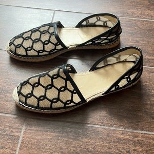 Jimmy Choo Black Espadrilles